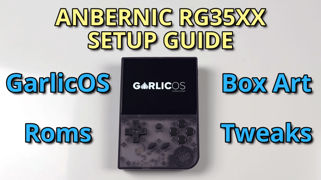 Anbernic RG40XX H Setup Guide