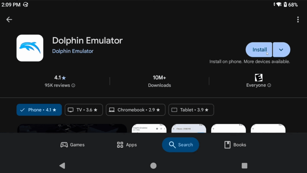 image 250 Dolphin Android Setup Guide