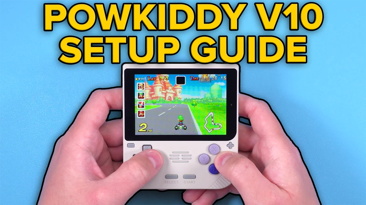 Powkiddy V10 Setup Guide