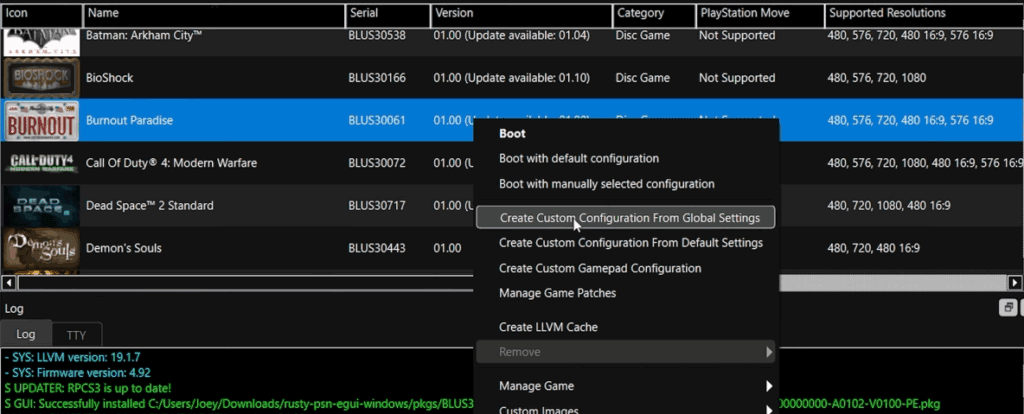 image 28 RPCS3 Setup Guide